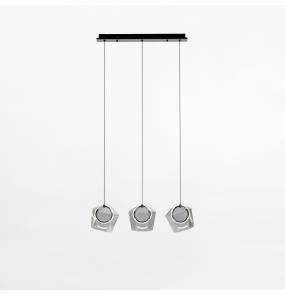Lampa wisząca COLORE MD3350B-3BL/C oprawa w kolorze czarnym ZUMA LINE