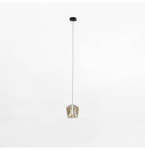 Lampa wisząca COLORE MD3350-1BL/CO oprawa w kolorze bursztynowym ZUMA LINE