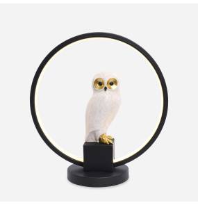 Lampa stołowa SOWA EX04F332U-1 oprawa w kolorze czarnym ZUMA LINE