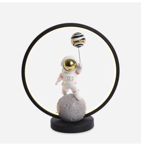 Lampa stołowa ASTRONAUTA EX04F307U-1 oprawa w kolorze czarnym ZUMA LINE