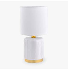 Lampa stołowa HS8720-WH oprawa w kolorze białym ZUMA LINE