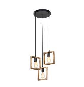Lampa wisząca ATRIA ASZ.1678 oprawa w kolorze brązowym ZUMA LINE