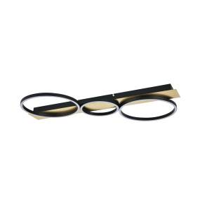 Lampa sufitowa PRIMO CL231204-3BK+GD oprawa czarno-złota ZUMA LINE
