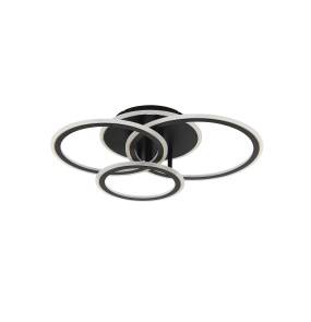 Lampa sufitowa LUNAR MS238130-BK oprawa w kolorze czarnym ZUMA LINE