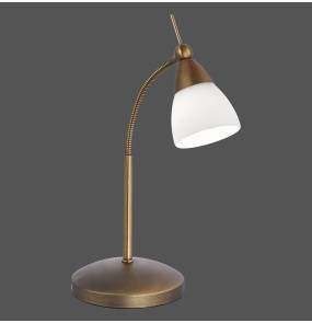 Lampa stołowa PINO 4001-11 oprawa w kolorze antycznego mosiądzu ZUMA LINE by Paul Neuhaus