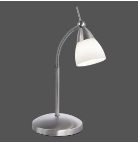 Lampa stołowa PINO 4001-55 oprawa w kolorze srebrnym ZUMA LINE by Paul Neuhaus