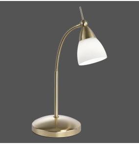 Lampa stołowa PINO 4001-60 oprawa mosiężna ZUMA LINE by Paul Neuhaus