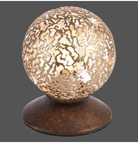 Lampa stołowa GRETA 4031-48 oprawa w kolorze złotym ZUMA LINE by Paul Neuhaus