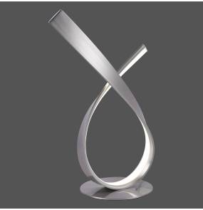 Lampa stołowa LINDA 4720-55 oprawa w kolorze srebrnym ZUMA LINE by Paul Neuhaus