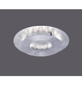 Plafon NEVIS 9011-21 oprawa w kolorze srebrnym ZUMA LINE by Paul Neuhaus