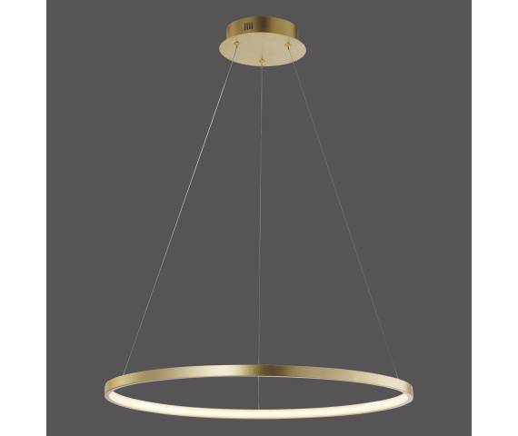 Lampa wisząca CIRCLE 11524-12 oprawa w kolorze złotym ZUMA LINE by Paul Neuhaus