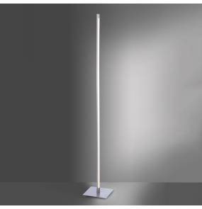 Lampa podłogowa BELLA 11785-55 oprawa w kolorze srebrnym ZUMA LINE by Paul Neuhaus