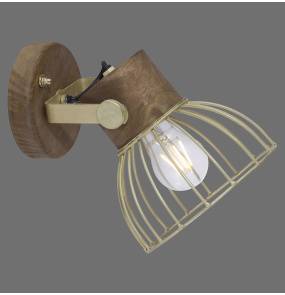 Kinkiet ALAMI 11486-60 oprawa mosiężna ZUMA LINE by Paul Neuhaus