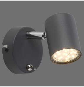 Kinkiet TRAKI 11941-13 oprawa antracytowa ZUMA LINE by Paul Neuhaus