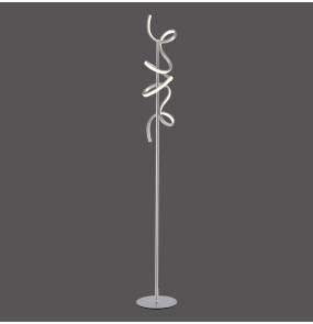 Lampa podłogowa CURLS 19031-21 oprawa w kolorze srebrnym ZUMA LINE by Paul Neuhaus