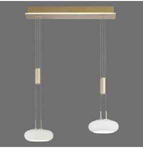 Lampa wisząca Q-ETIENNE 2076-60 oprawa mosiężna ZUMA LINE by Paul Newhaus