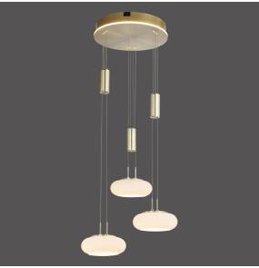 Lampa wisząca Q-ETIENNE 2078-60 oprawa mosiężna ZUMA LINE by Paul Newhaus