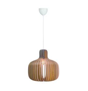 Lampa wisząca Hazo 2512053014 oprawa w kolorze naturalnego drewna NORDLUX
