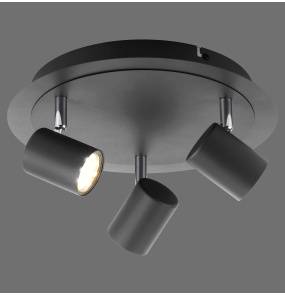 Lampa sufitowa TARIK 11943-13 oprawa antracytowa ZUMA LINE by Paul Neuhaus
