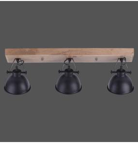 Lampa sufitowa SAMIA 11983-18 oprawa w kolorze czarnym ZUMA LINE by Paul Neuhaus