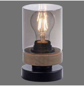 Lampa stołowa PASQUAL 11310-18 oprawa w kolorze czarnym ZUMA LINE by Paul Neuhaus