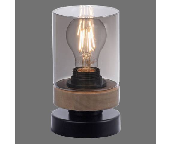 Lampa stołowa PASQUAL 11310-18 oprawa w kolorze czarnym ZUMA LINE by Paul Neuhaus