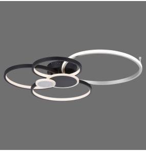 Lampa sufitowa PAPILON 14549-18 oprawa w kolorze czarnym ZUMA LINE by Paul Neuhaus