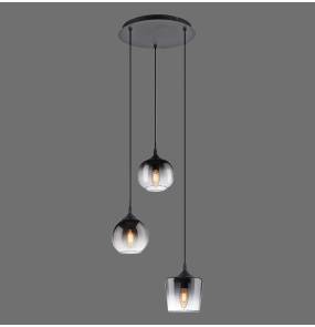 Lampa wisząca ZEA 15424-18 oprawa w kolorze czarnym ZUMA LINE by Paul Neuhaus