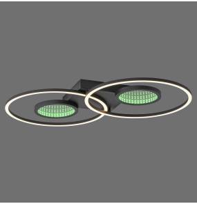 Lampa sufitowa TUNEL 15160-18 oprawa w kolorze czarnym ZUMA LINE by Paul Neuhaus