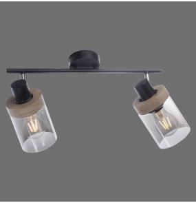 Lampa sufitowa PASQUAL 11312-18 oprawa w kolorze czarnym ZUMA LINE by Paul Neuhaus