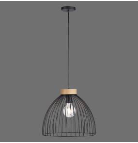 Lampa wisząca LAMI 11419-18 oprawa w kolorze czarnym ZUMA LINE by Paul Newhaus