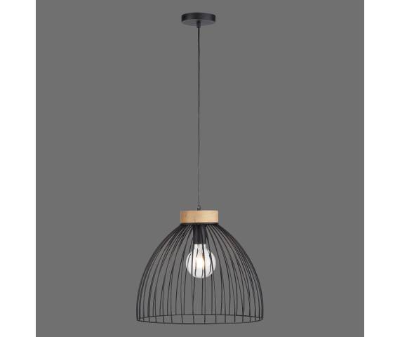 Lampa wisząca LAMI 11419-18 oprawa w kolorze czarnym ZUMA LINE by Paul Newhaus