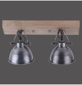 Lampa sufitowa SAMIA 11982-77 oprawa drewniana ZUMA LINE by Paul Neuhaus