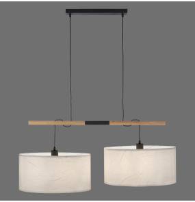 Lampa wisząca GREEN 14182-16 oprawa w kolorze czarnym ZUMA LINE by Paul Neuhaus