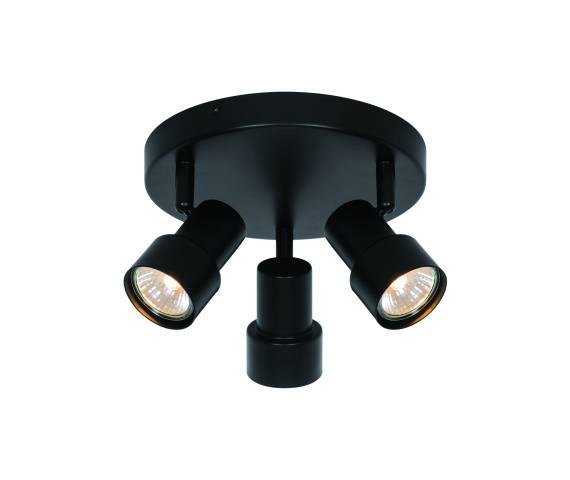 Plafon Boston 2512370103 oprawa w kolorze czarnym NORDLUX