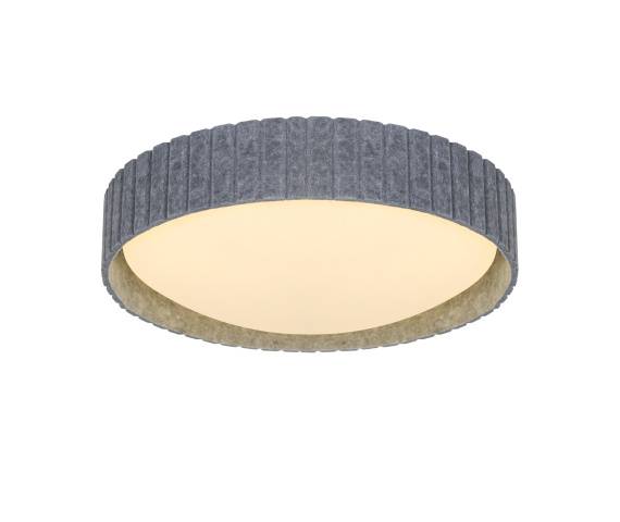 Plafon Corato 50 2512466010 oprawa w kolorze szarym NORDLUX
