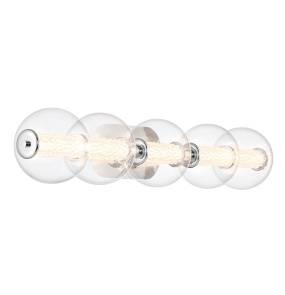 Kinkiet Atomo oprawa w kolorze chromu QN-ATOMO-5W-PC QUINTIESSIE