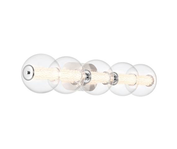 Kinkiet Atomo oprawa w kolorze chromu QN-ATOMO-5W-PC QUINTIESSIE