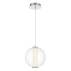 Lampa wisząca Atomo polerowany chrom QN-ATOMO-1P-PC QUINTIESSE