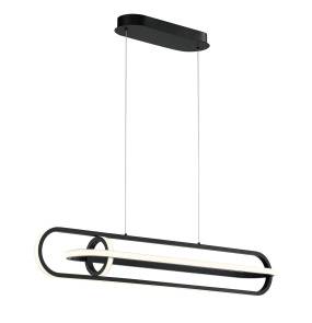 Lampa wisząca Demark oprawa w kolorze czarnym QN-DEMARK-LP-BK QUINTIESSIE