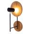 Kinkiet Dot oprawa w kolorze drewnianym QN-DOT-WB1-TEAK QUINTIESSE