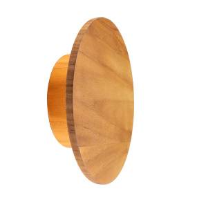 Kinkiet Clean oprawa w kolorze drewnianym QN-CLEAN-LED-WB-25-TEAK QUINTIESSE