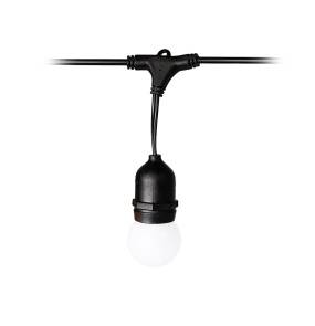 Girlanda zewnętrzna Summer Time G45 Mleczna biel 3000K 36V 10xE27 IP44