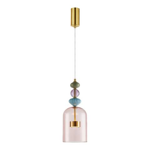 Lampa wisząca ARTE ML0357 oprawa w kolorze mosiądzu MILAGRO