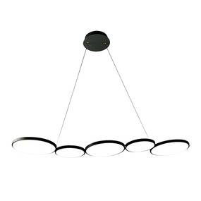 Lampa wisząca OLYMPIA ML1175 oprawa w kolorze czarnym MILAGRO