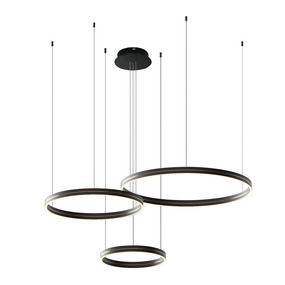 Lampa wisząca GRAVITY ML1185 oprawa w kolorze czarnym MILAGRO