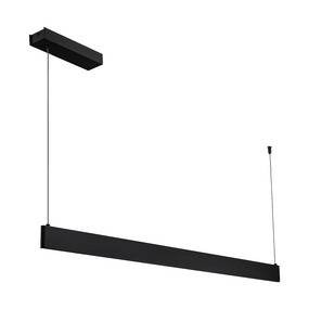 Lampa wisząca LINEA ML1784 oprawa w kolorze czarnym MILAGRO