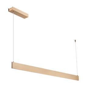 Lampa wisząca LINEA ML1785 oprawa w kolorze złotym MILAGRO