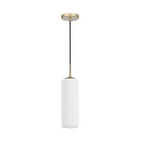 Lampa wiszaca Vesta ML1803 oprawa w kolorze złotym MILAGRO