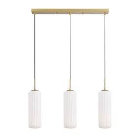 Lampa wisząca Vesta ML1804 oprawa w kolorze złotym MILAGRO